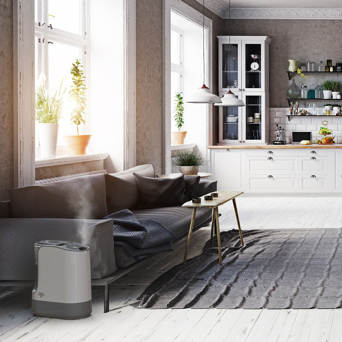 Vornado Uh200 Ultrasonic Cool War Mist Humidifier Lifestyle