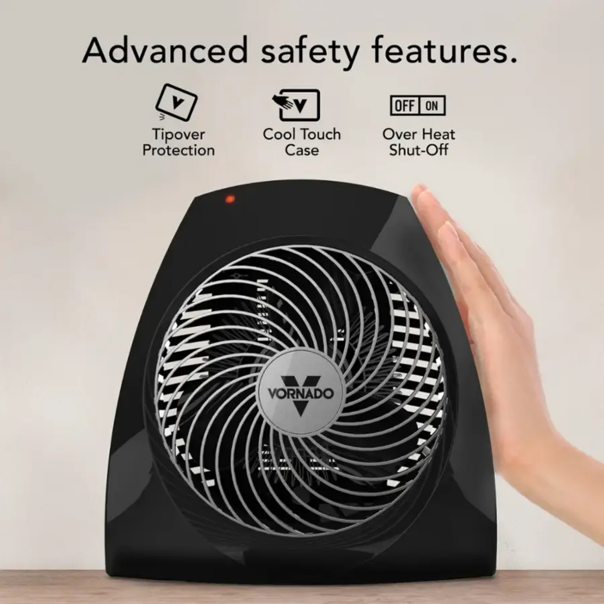 Vornado VH240+ Electric Whole Room Space Heater - Infographic 2