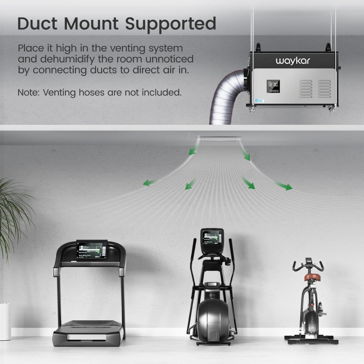 Waykar 130 Pint Crawlspace Energy Star Dehumidifier with Pump - Infographic 6
