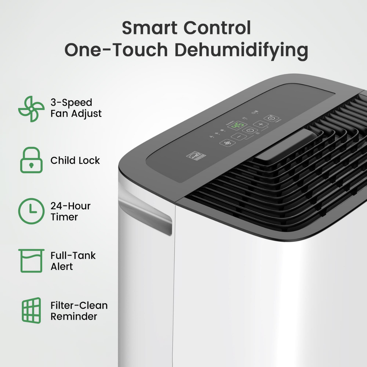 Waykar 54 Pint Energy Star Dehumidifier - Infographic 5