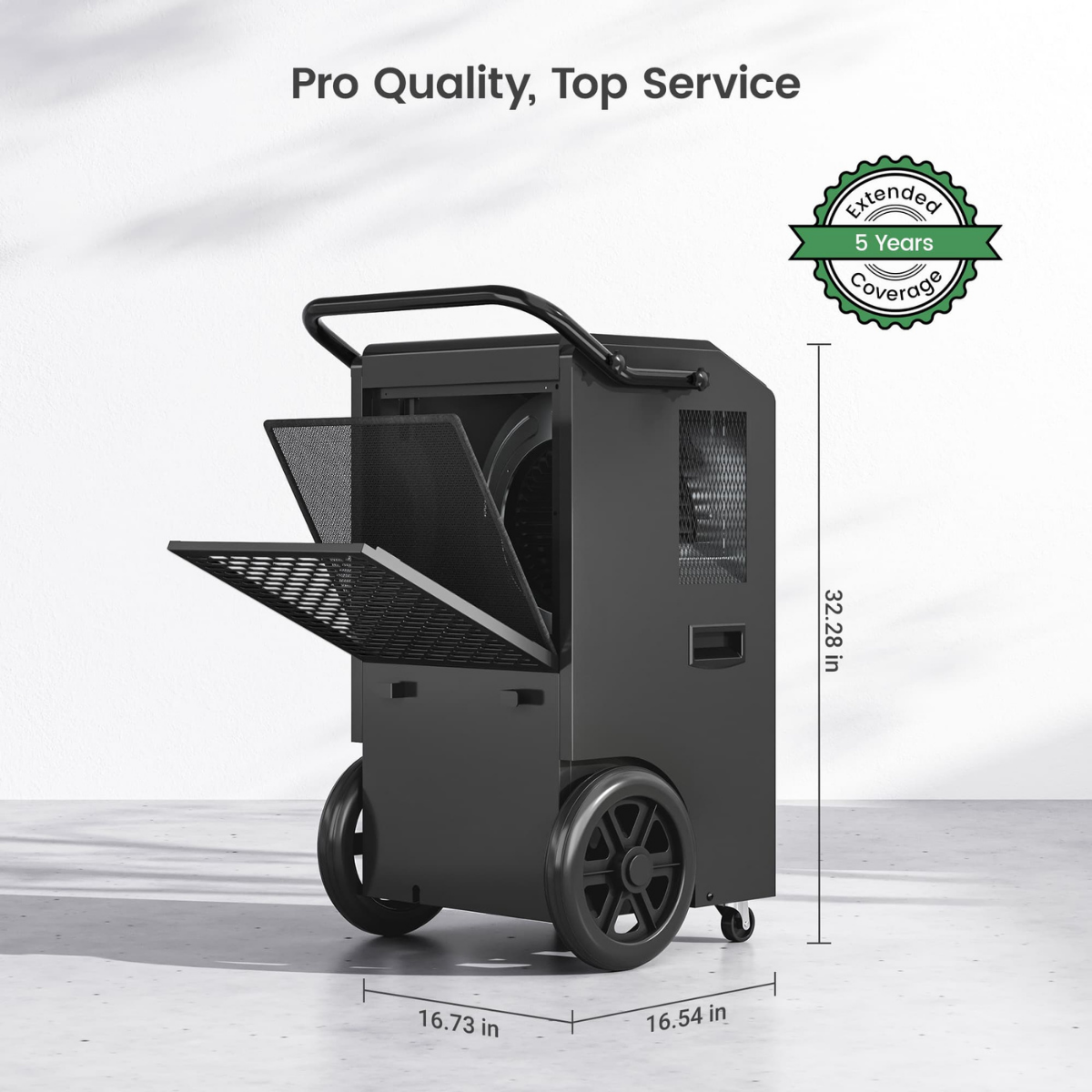 Waykar 250 Pint Portable Dehumidifier with Pump - Infographic 6