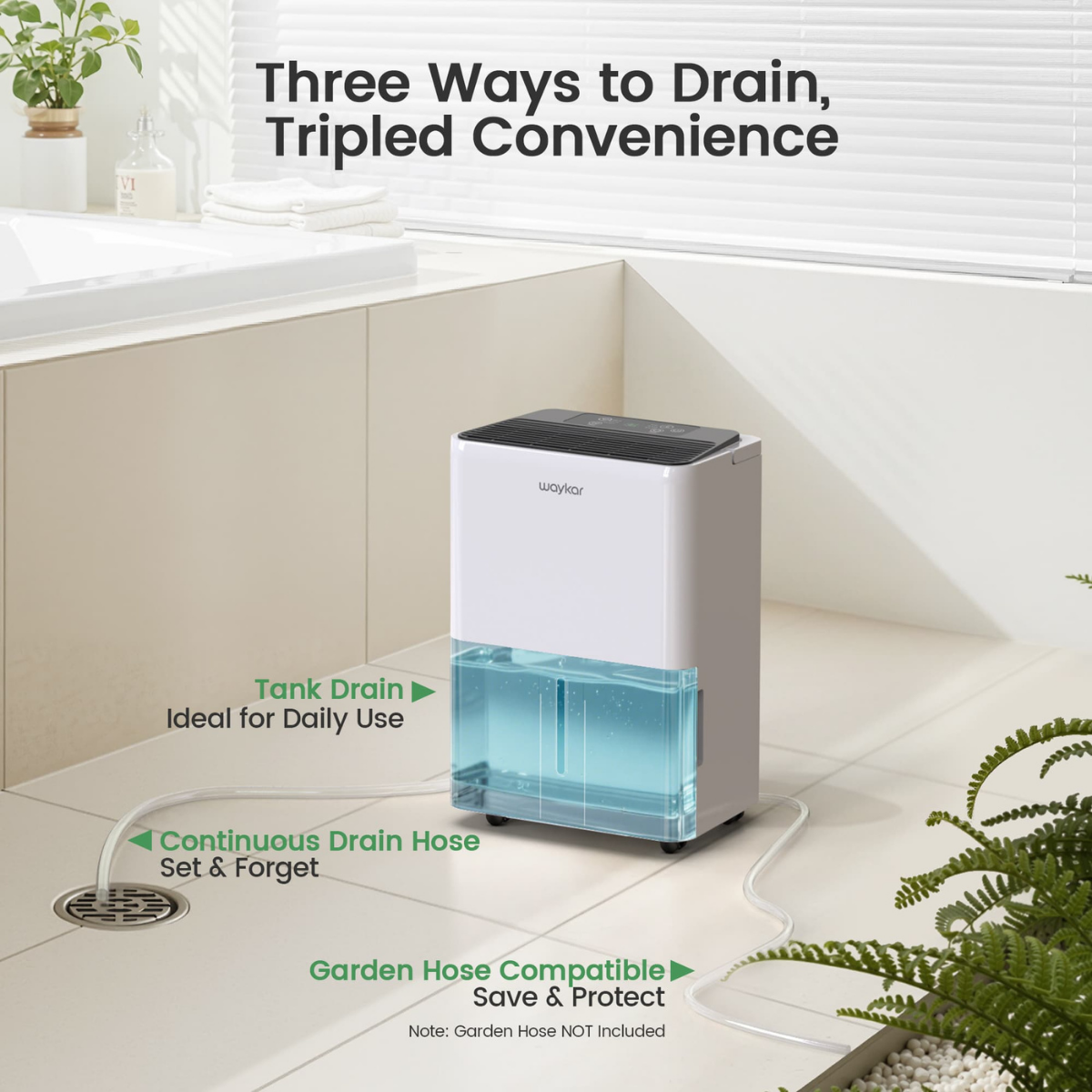 Waykar 13 Pint Energy Star Dehumidifier - Infographic 7