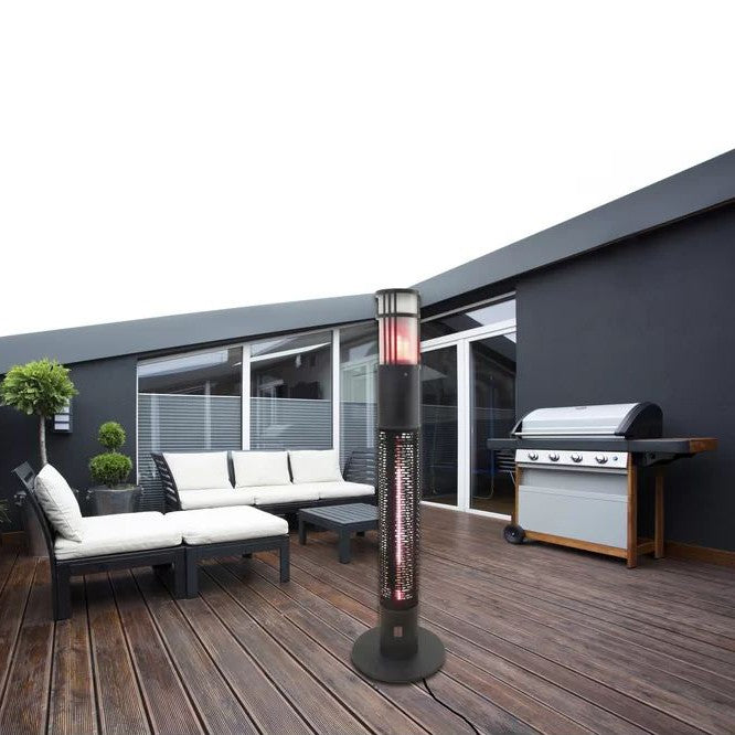 Westinghouse Portable Infrared 1500 Watt Electric Standing Patio Heater - on Patio