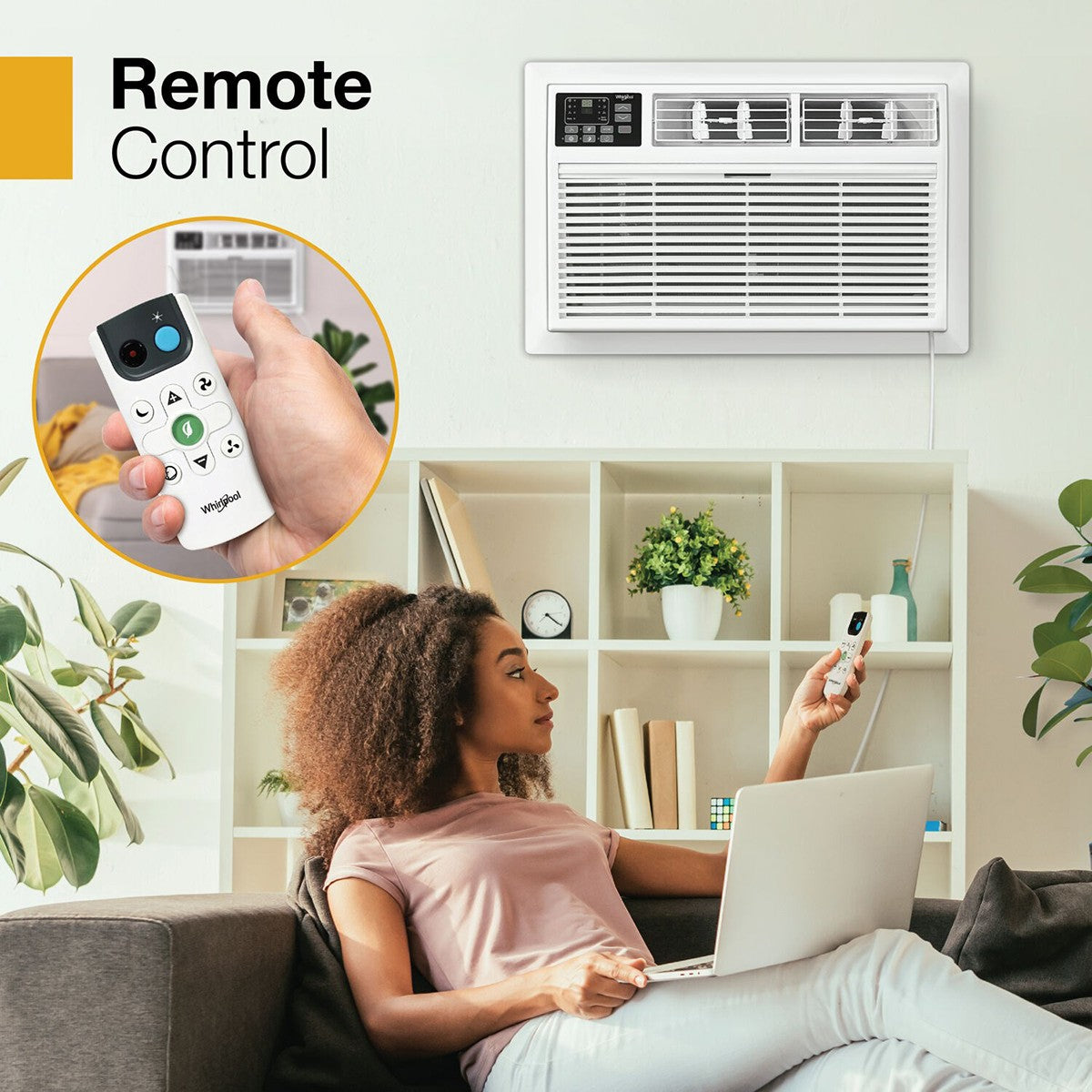Whirlpool 14,000 BTU Thru-the-Wall Air Conditioner - Remote Control