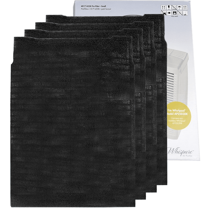 Genuine Whirlpool Carbon Pre-filter - Large (4 pack) (8171434K)