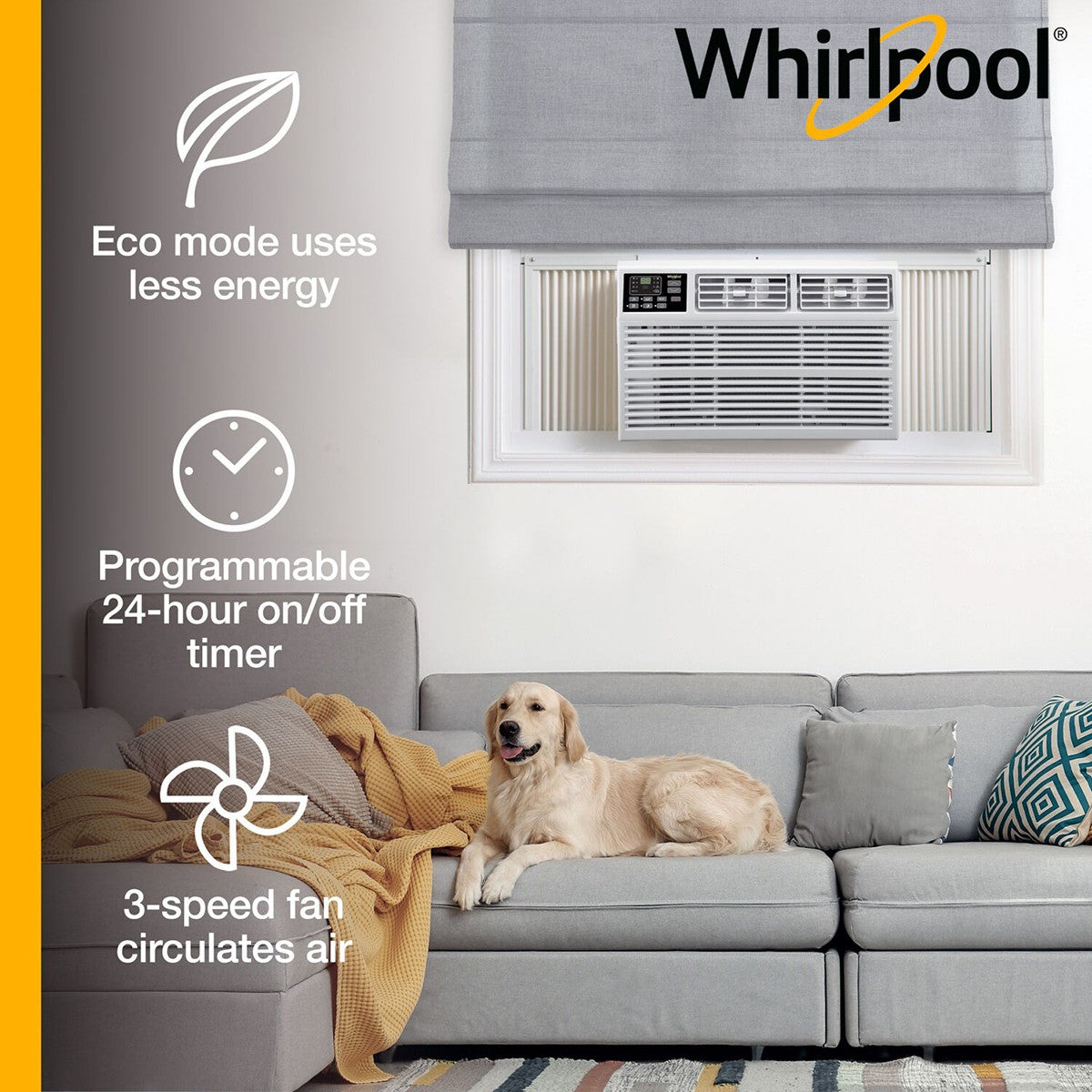 Whirlpool 10,000 BTU 115V Window Air Conditioner