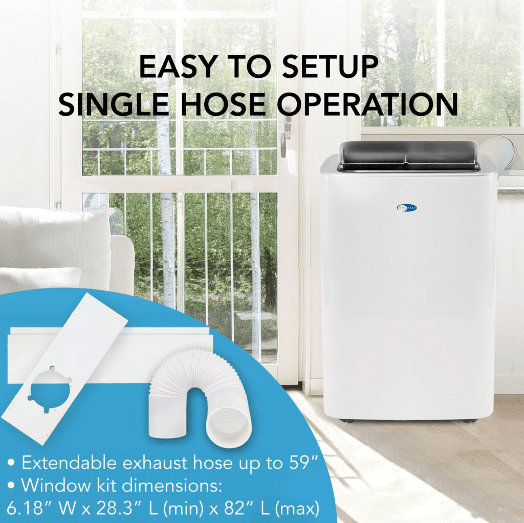 Whynter ARC-0850XP Smart Wi-Fi Portable AC w/ Built-in Dehumidifier - Infographic 4