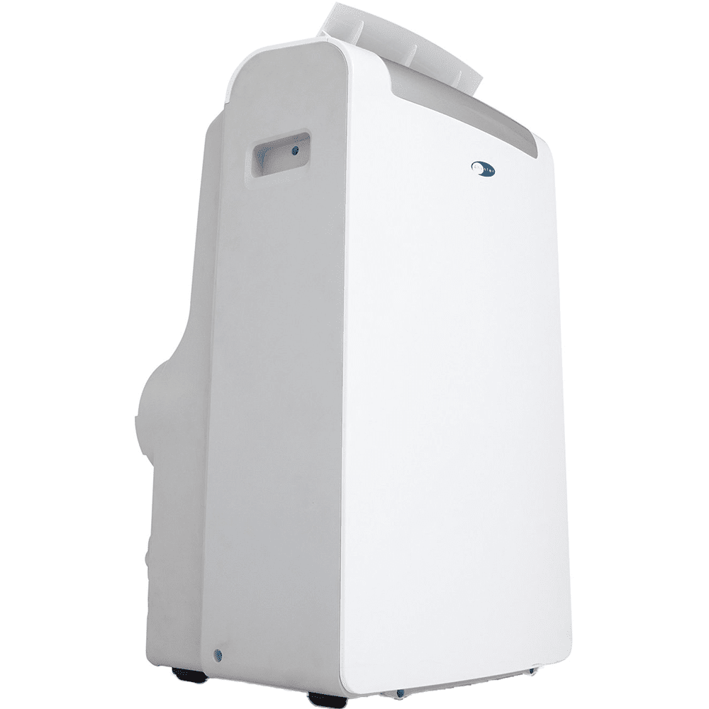 Whynter ARC-148M 14000BTU Portable Air Conditioner - left angle with vent open