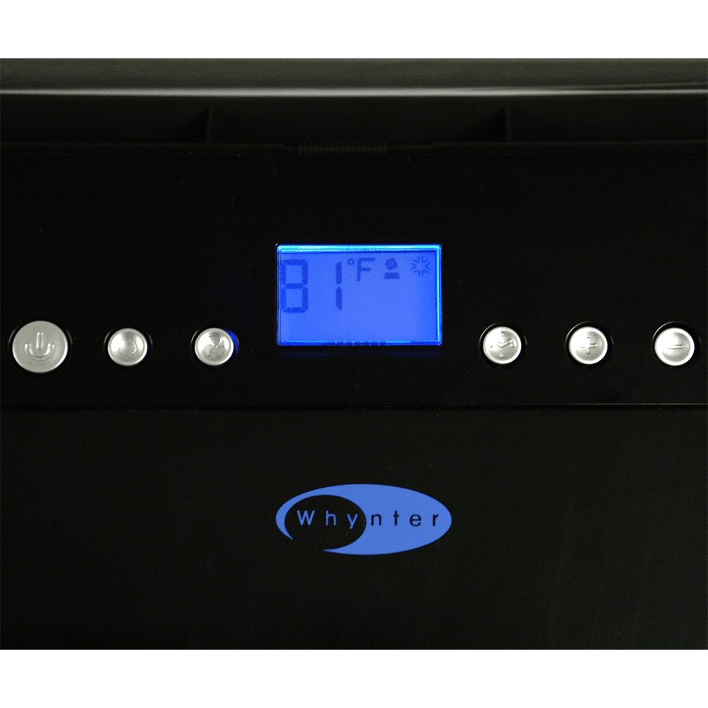 Whynter 14,000 BTU Dual Hose Portable AC w/ Heat - Controls