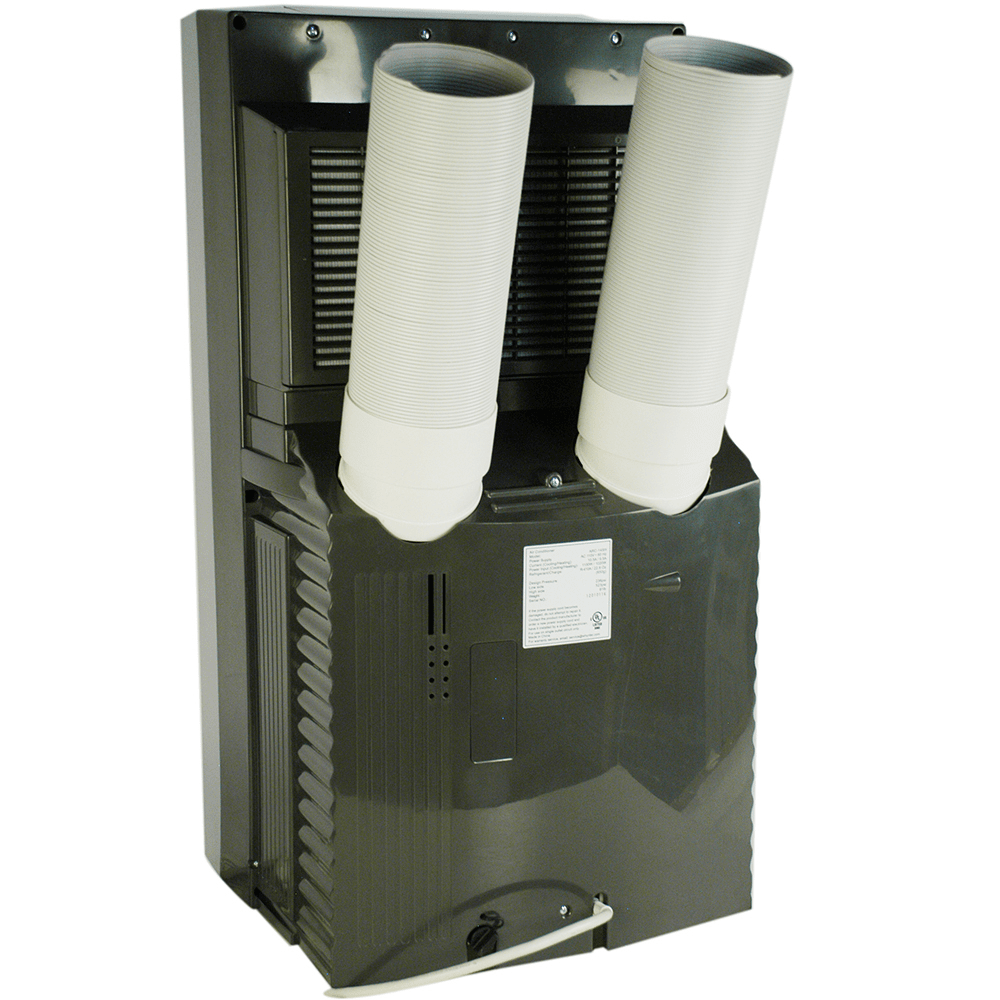 Whynter 14,000 BTU Dual Hose Portable AC w/ Heat - Back