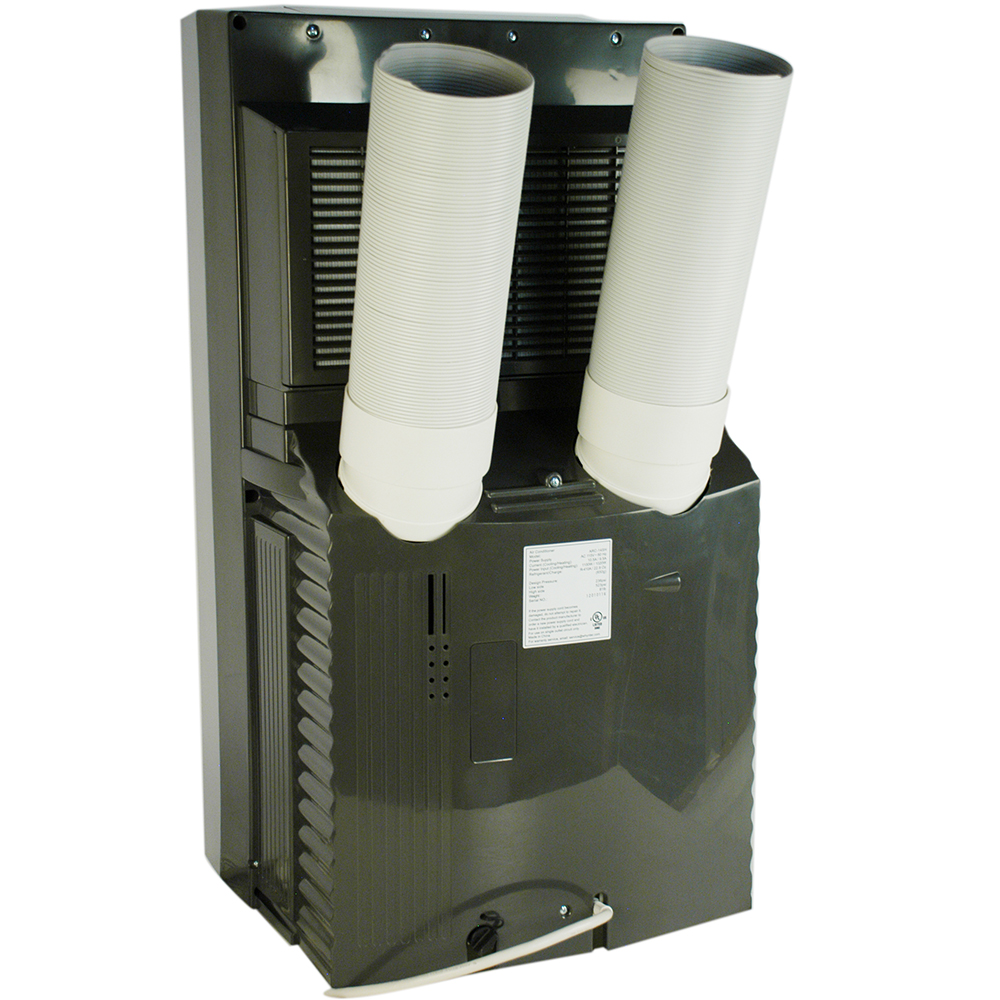 Whynter 14,000 BTU Dual Hose Portable AC w/ Heat - Back
