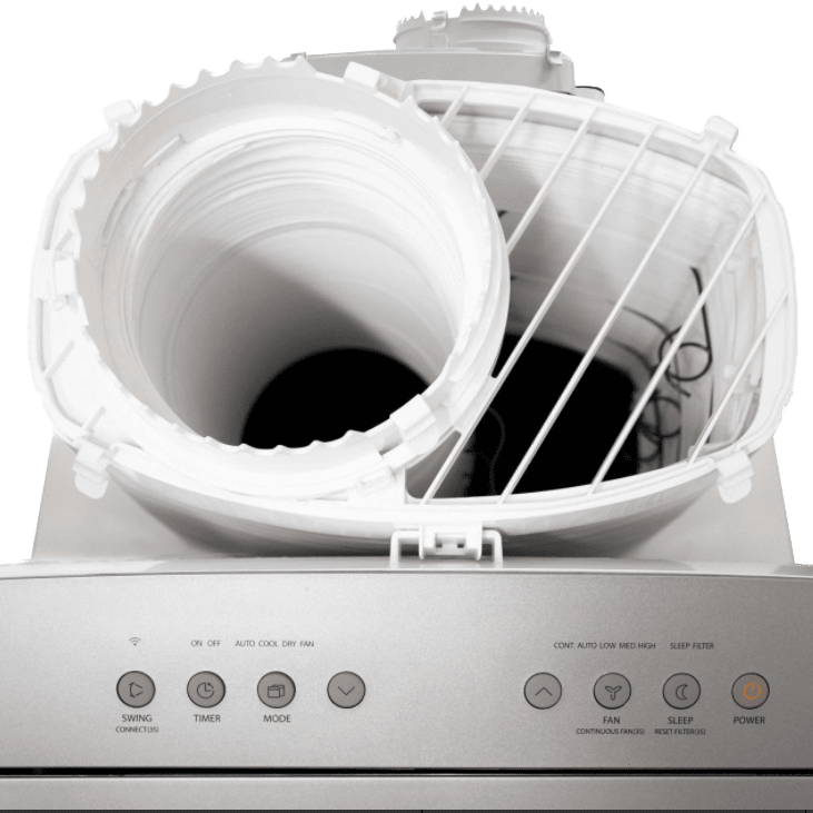 Whynter 12,000 BTU Dual Hose Smart Wi-Fi Portable AC - Top