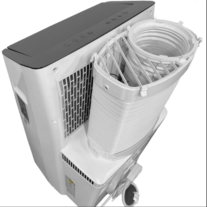 Whynter 14,000 BTU NEX Inverter Dual Hose Smart Wi-Fi Portable Air Conditioner - Rear Angle