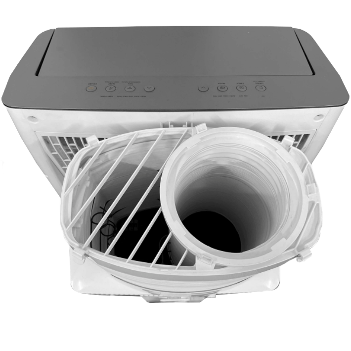 Whynter 14,000 BTU NEX Inverter Dual Hose Smart Wi-Fi Portable Air Conditioner w/ Heat - Top Rear