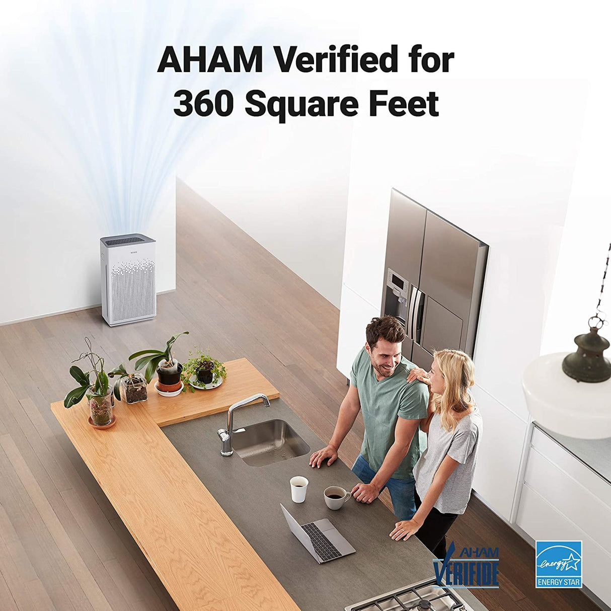 Winix AM90 PlasmaWave True HEPA Wi-Fi Air Purifier