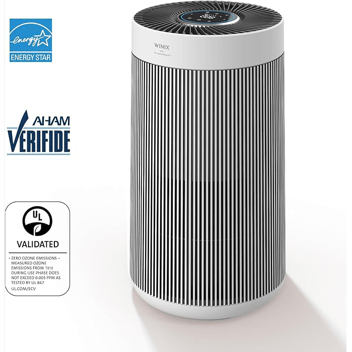 Winix T810 True HEPA Large Room Air Purifier - Infographic 1