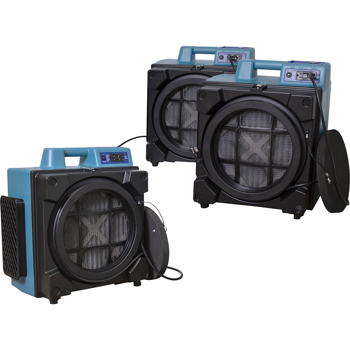 XPOWER X-4700A Professional 3-Stage HEPA Air Scrubber - Daisy Chain