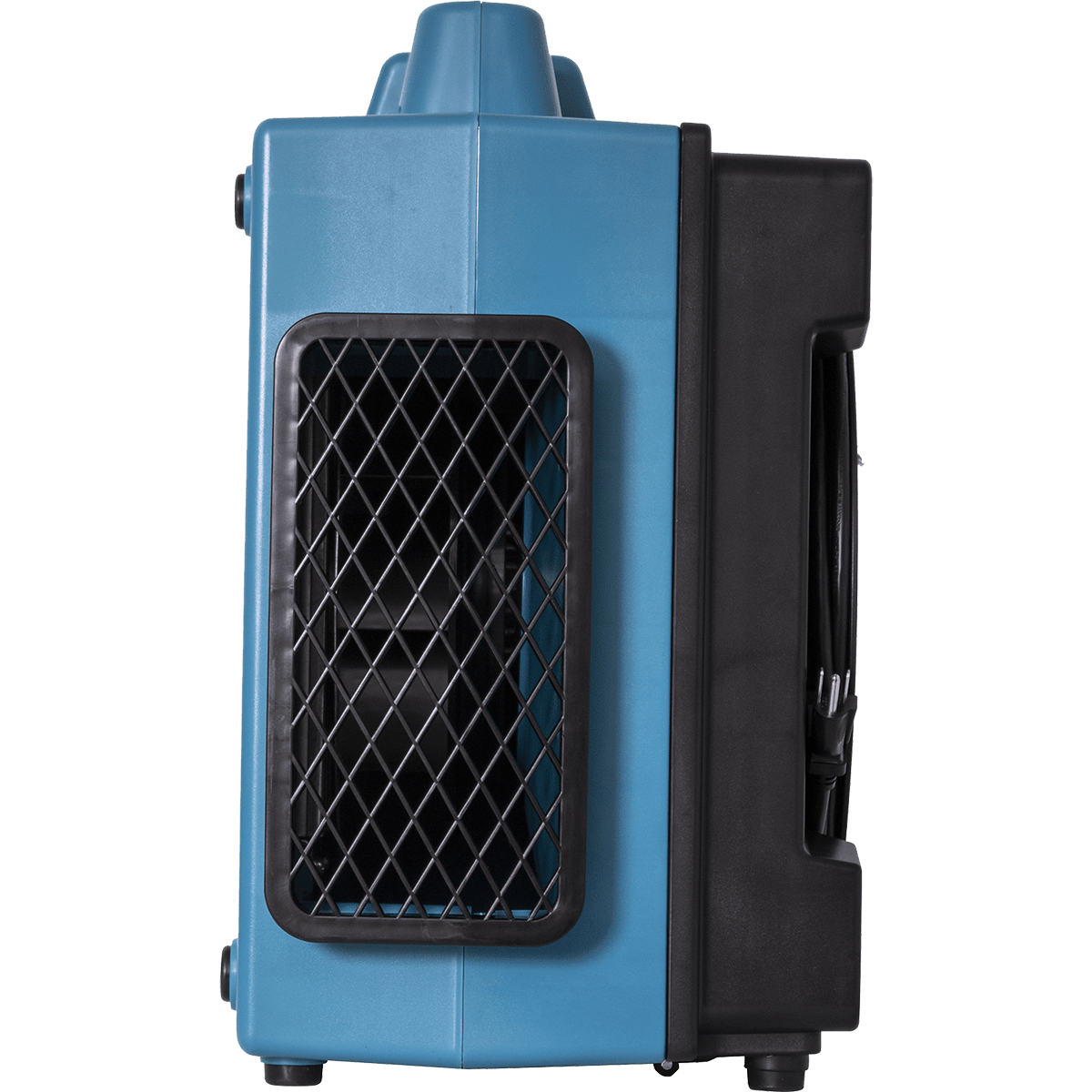 XPOWER X-4700A Professional 3-Stage HEPA Air Scrubber - Left Side