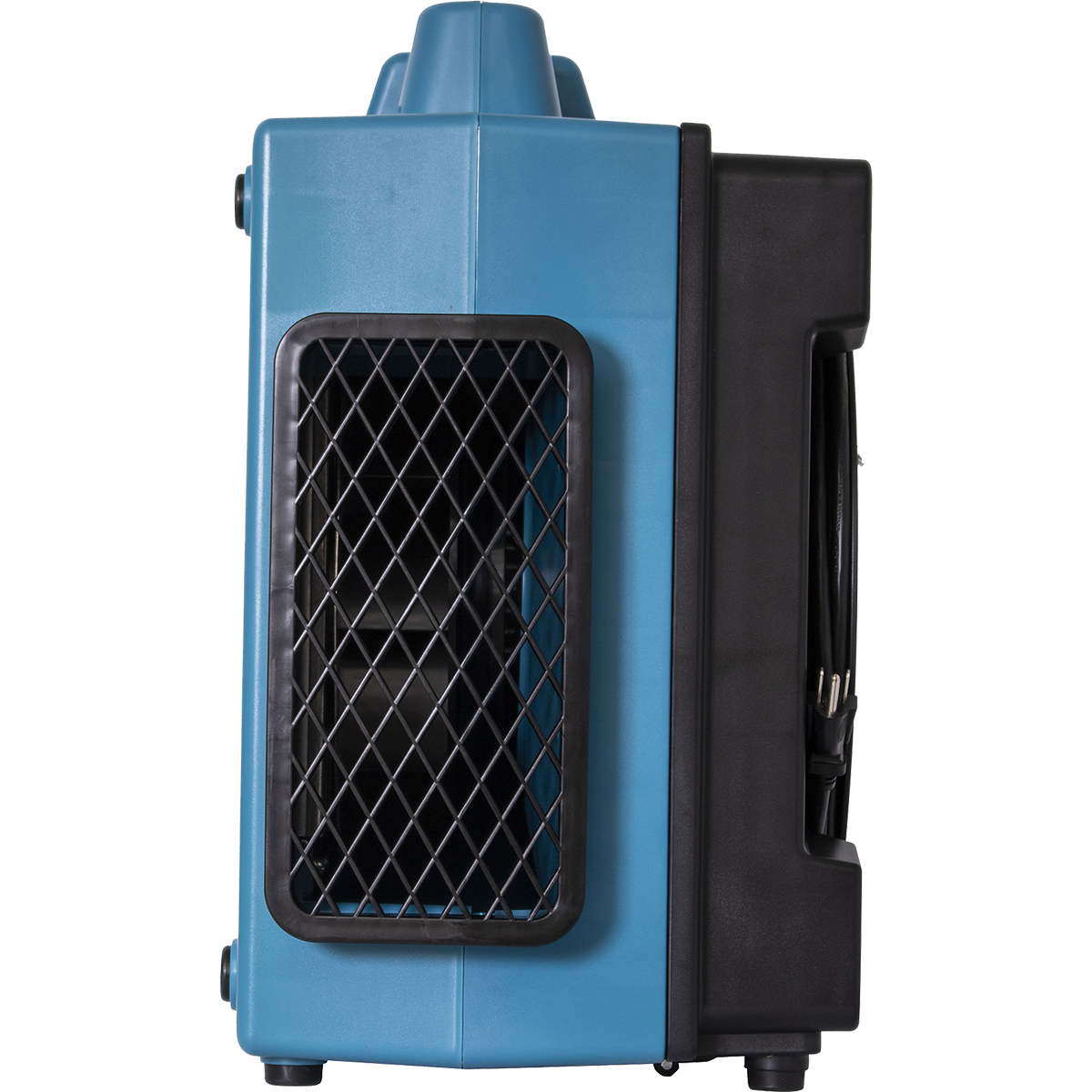 XPOWER X-4700A Professional 3-Stage HEPA Air Scrubber - Left Side
