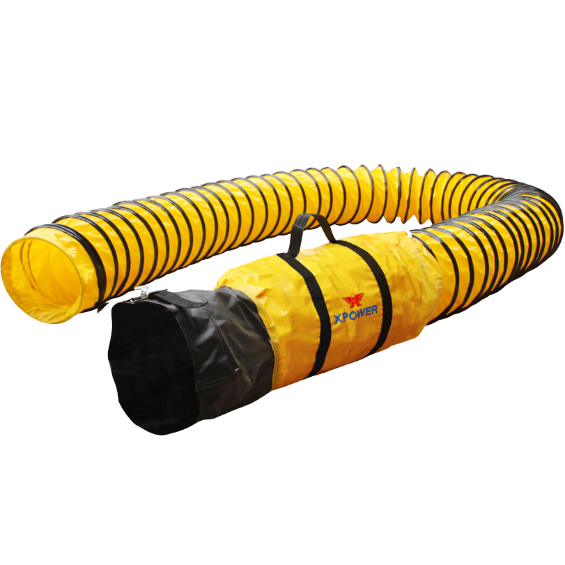 XPOWER 12-in. Ducting Hose 25-ft.