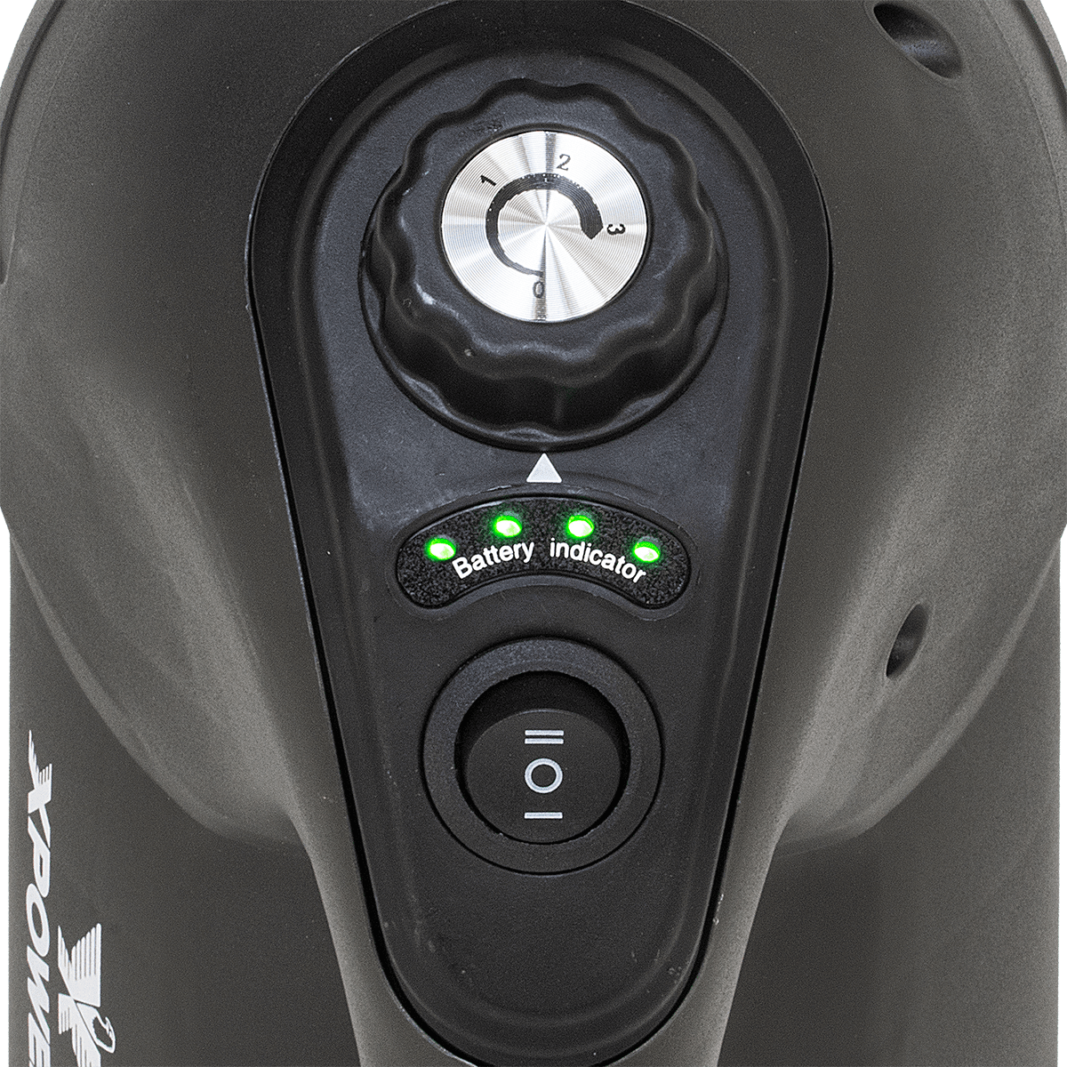 XPOWER 2-Speed Battery Operated 1200ml ULV Cold Fogger - Controls