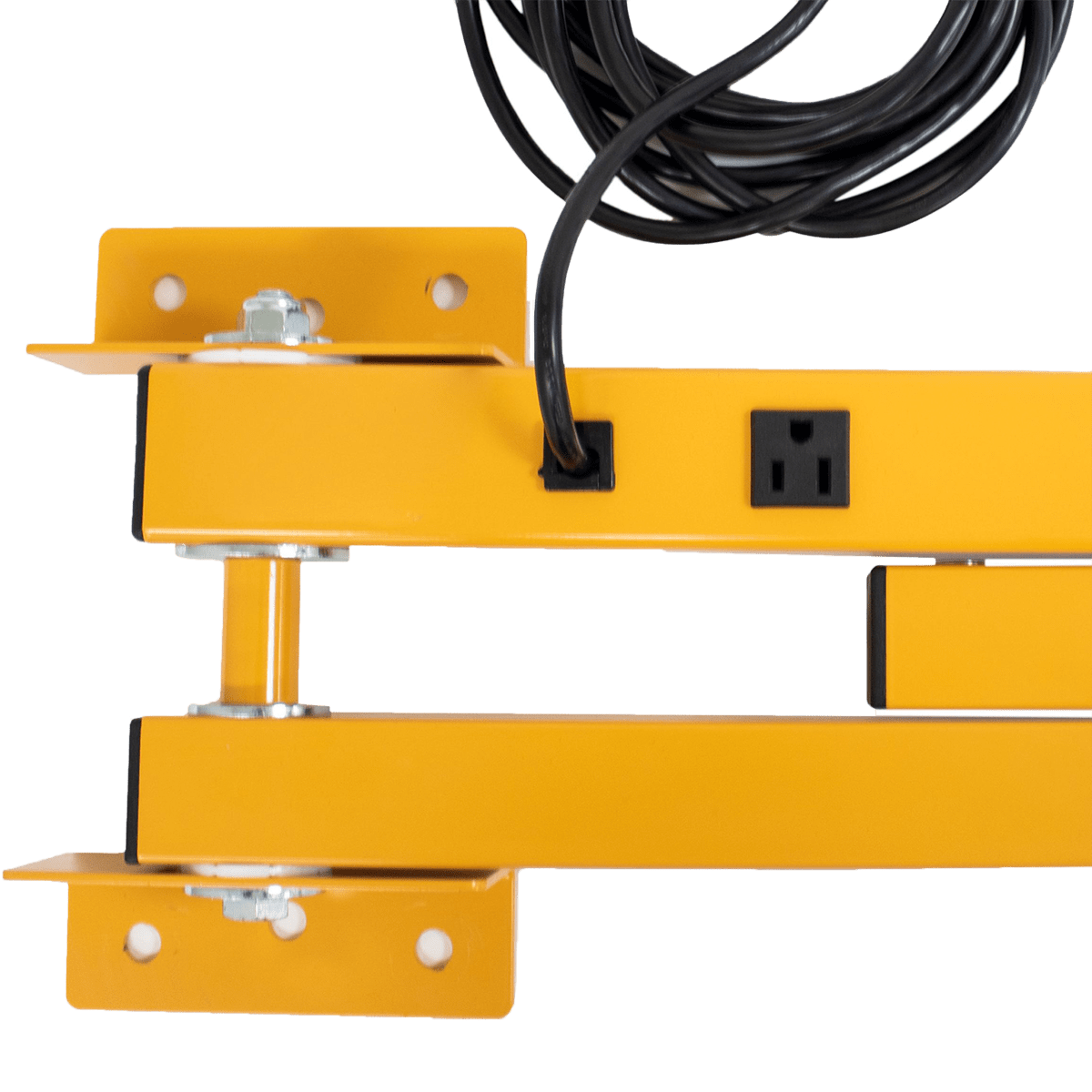 XPOWER 14-In. 2100 CFM Wall Mount Warehouse/Dock/Trailer Fan Kit - Close up