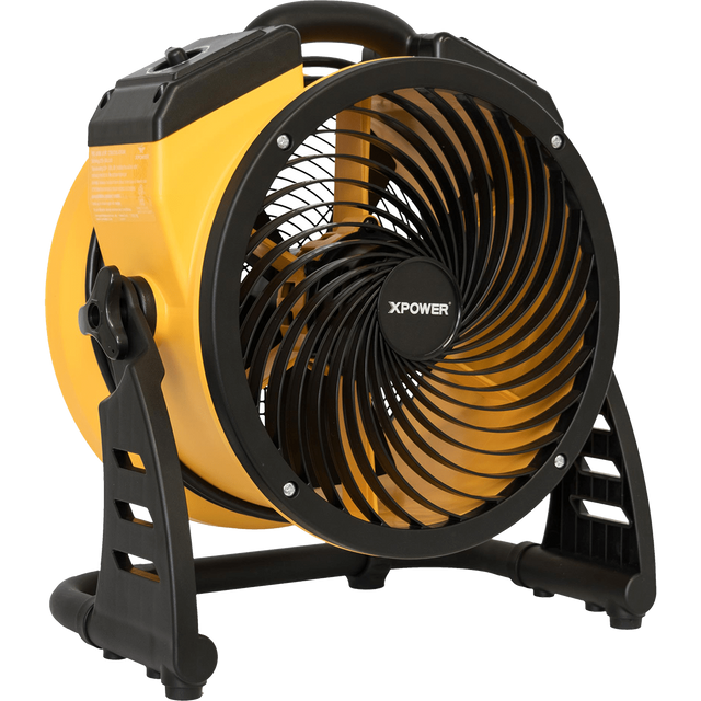 XPOWER 1100 CFM 4-Speed 11" Pro Air Circulator Utility Fan