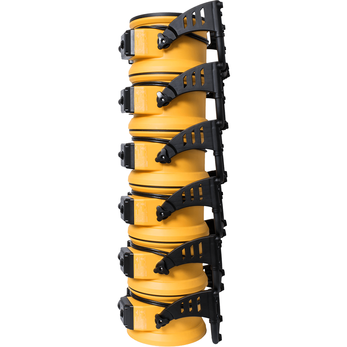 XPOWER 1100 CFM 4-Speed 11" Pro Air Circulator Utility Fan - Stackable