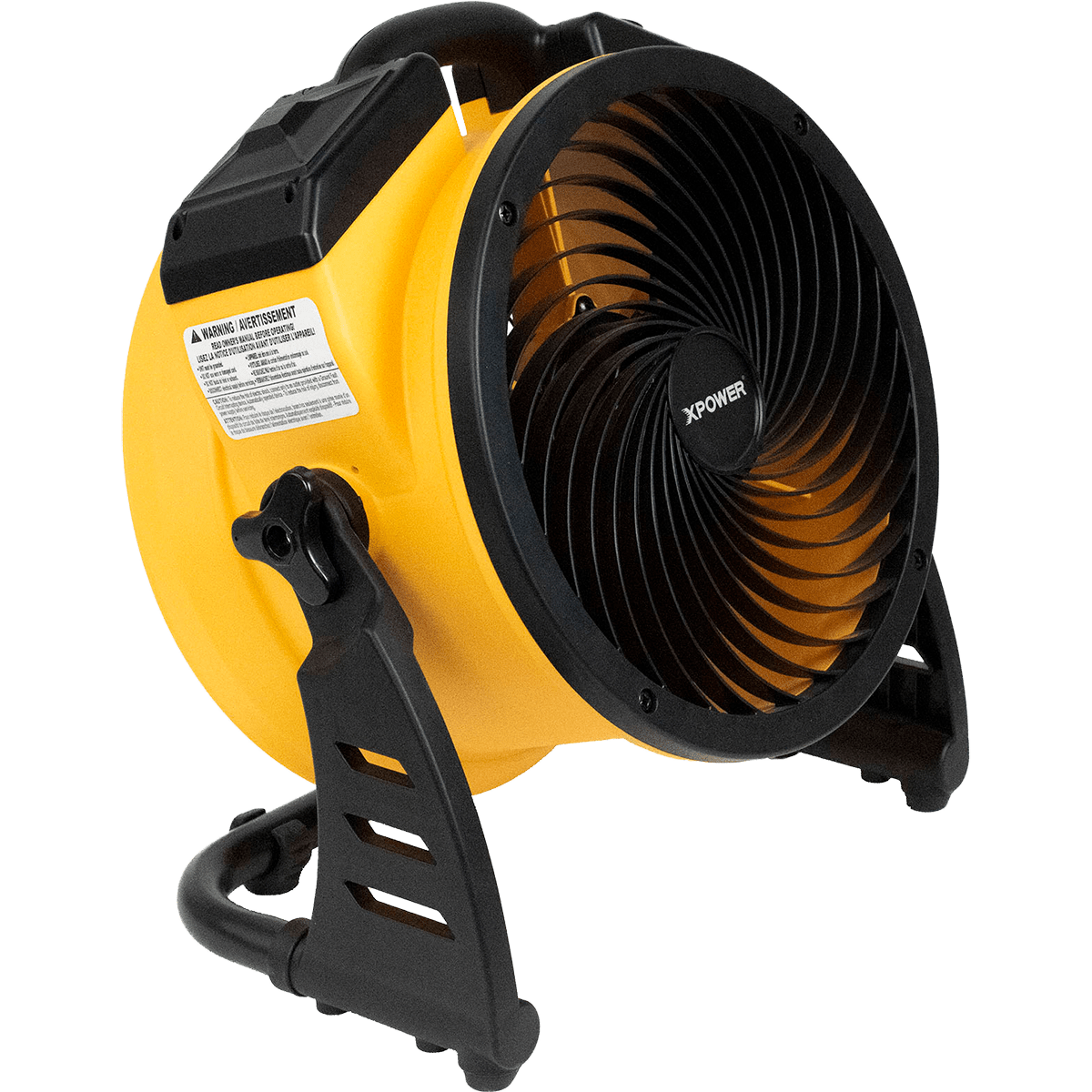 XPOWER FC-125B Cordless Air Circulator - Angle