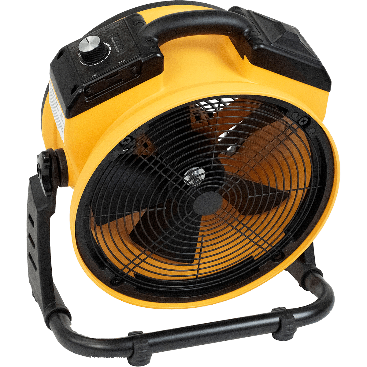 XPOWER FC-125B Cordless Air Circulator - Back