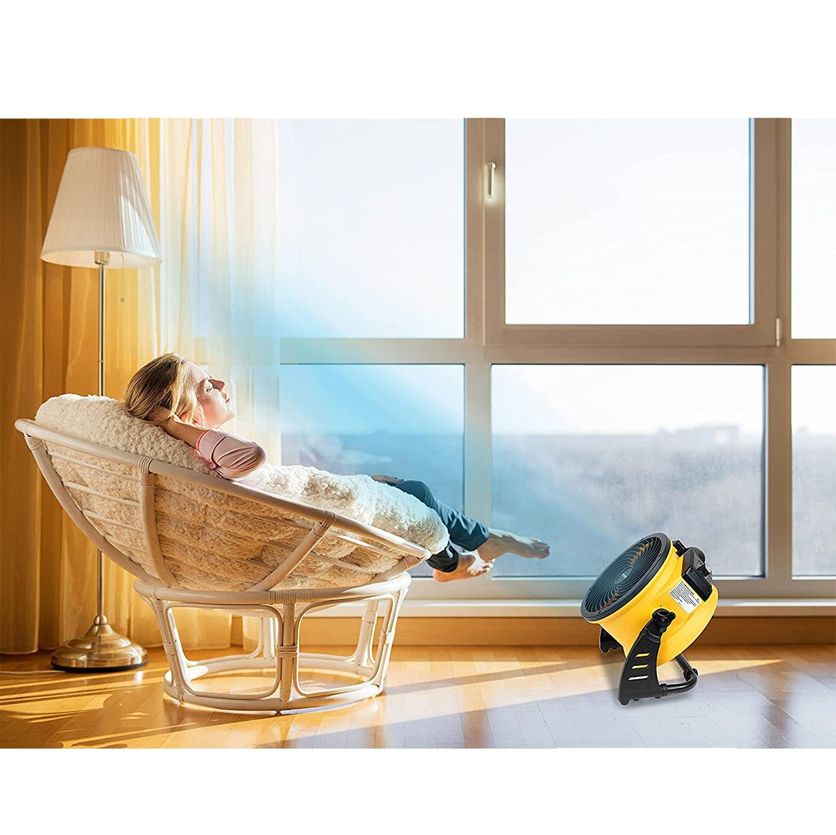 XPOWER FC-125B Rechargeable Cordless Air Circulator