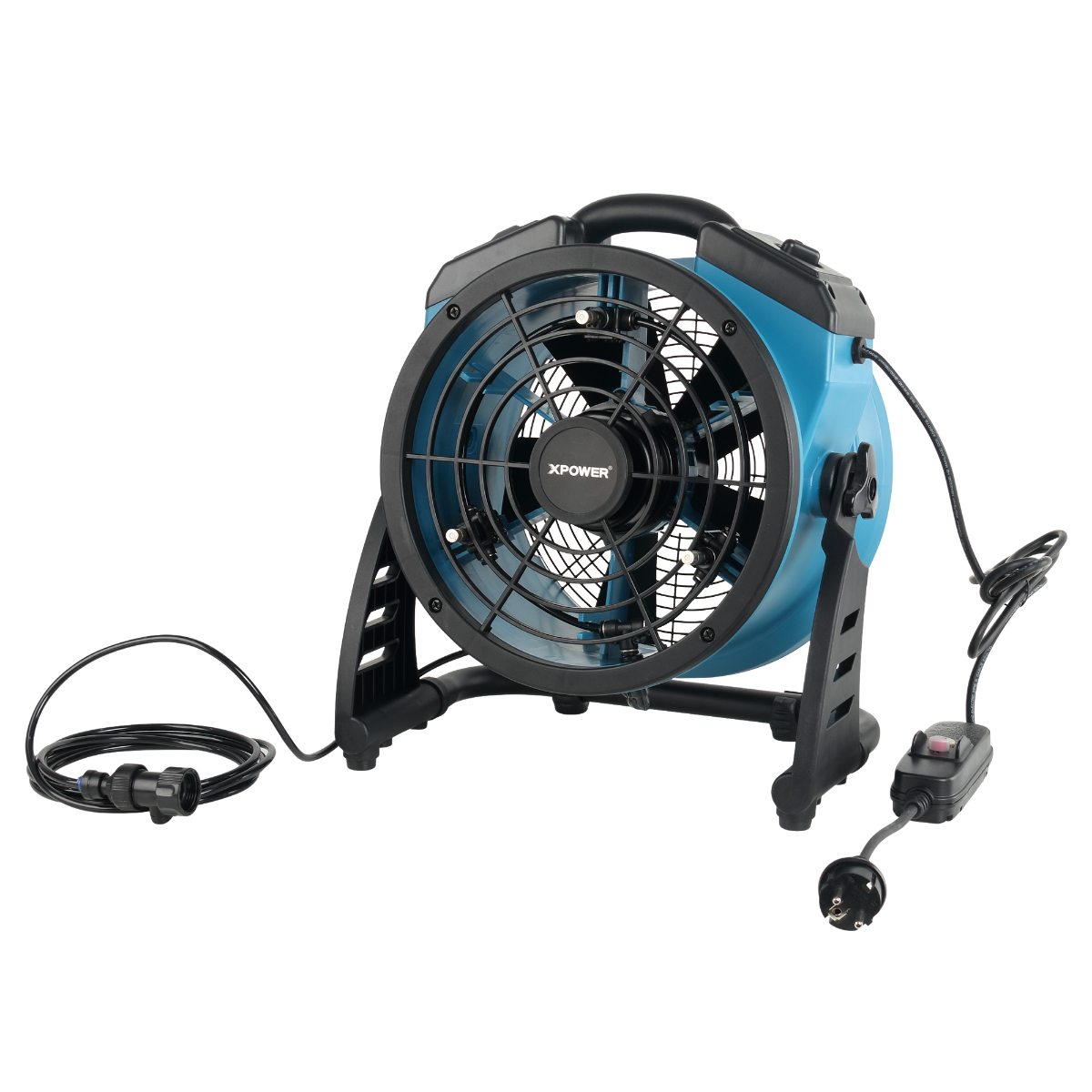 XPOWER FM-65 Air Circulator and Misting Fan - Angle 2