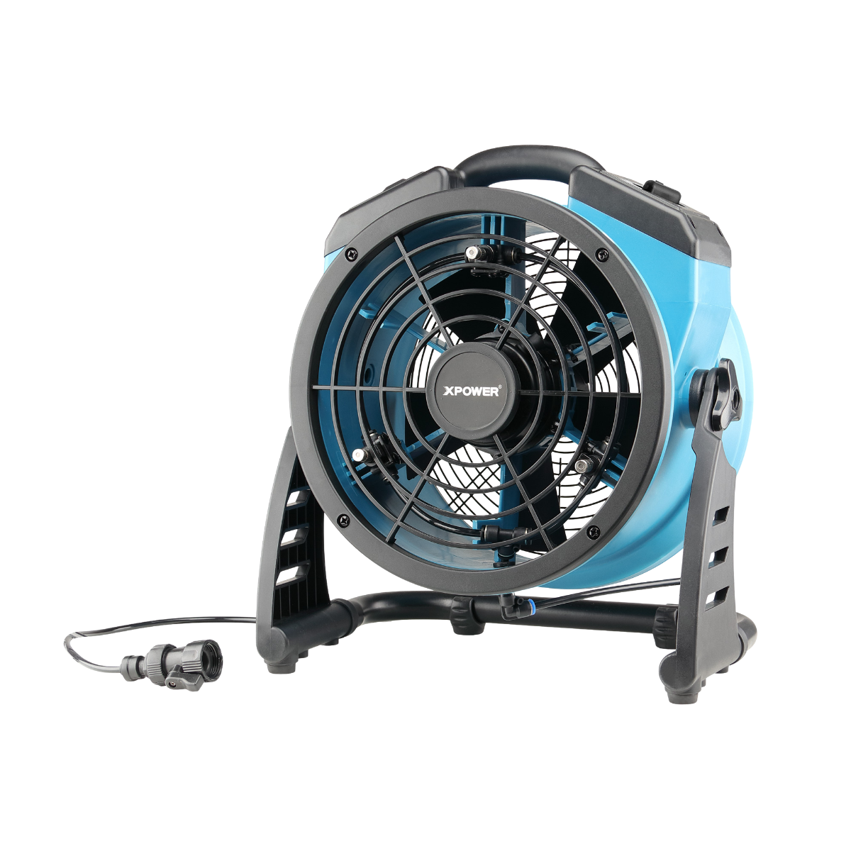 XPOWER FM-65 Air Circulator and Misting Fan - Angle 3