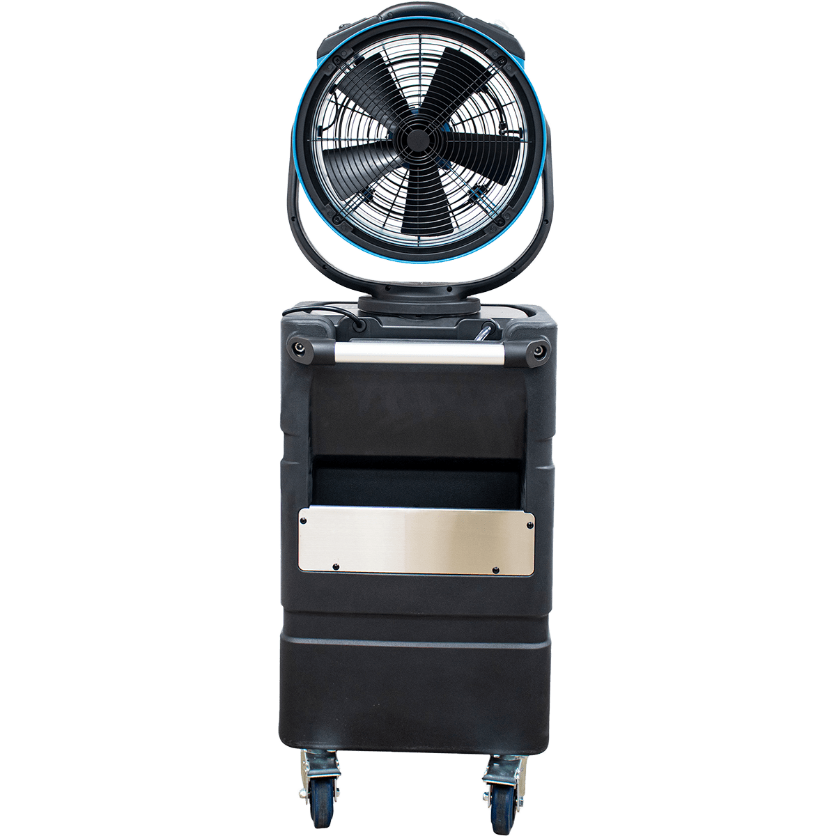 XPOWER 1700 CFM Misting Fan w/ Optional Water Reservoir - Fan with WT90 Reservoir - Back