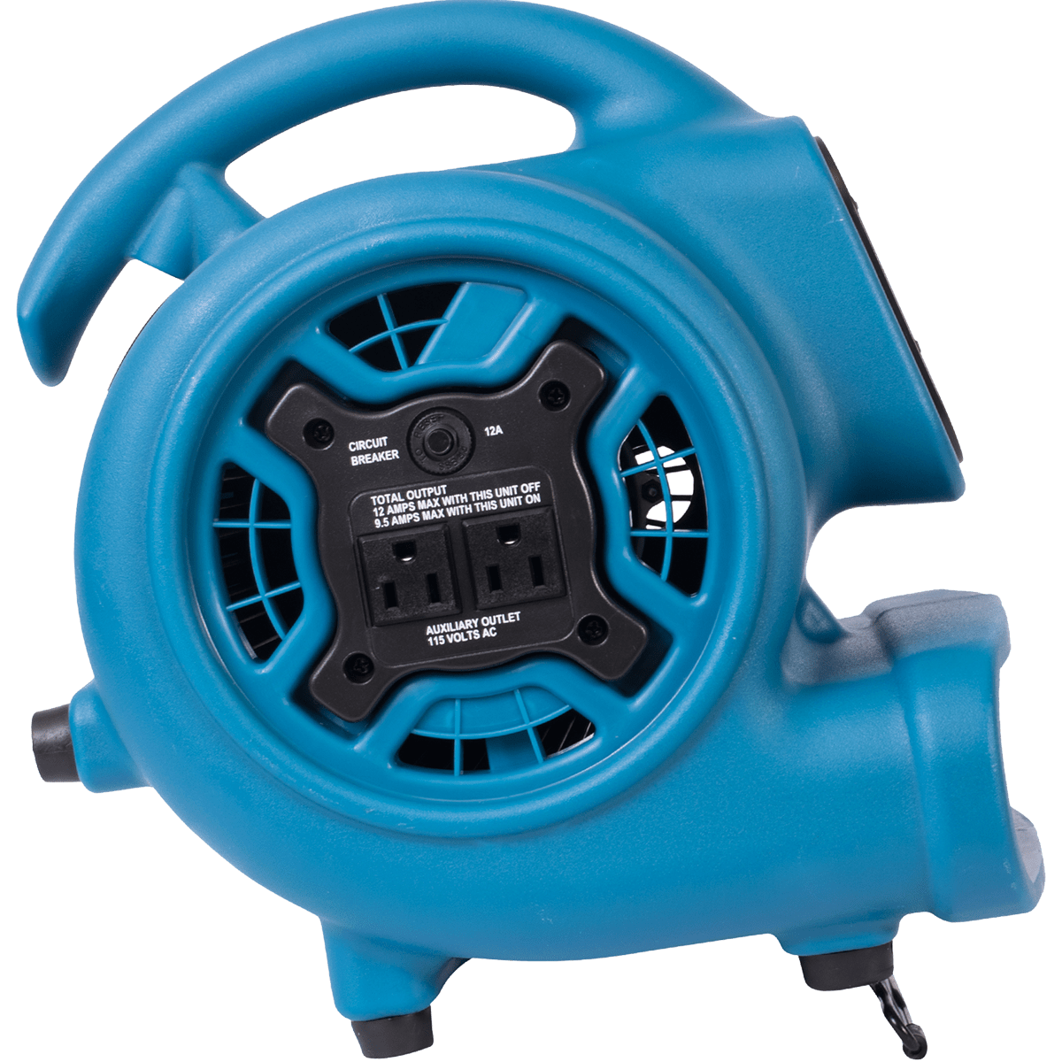 XPOWER 925 CFM Air Mover - 20-degree angle setting