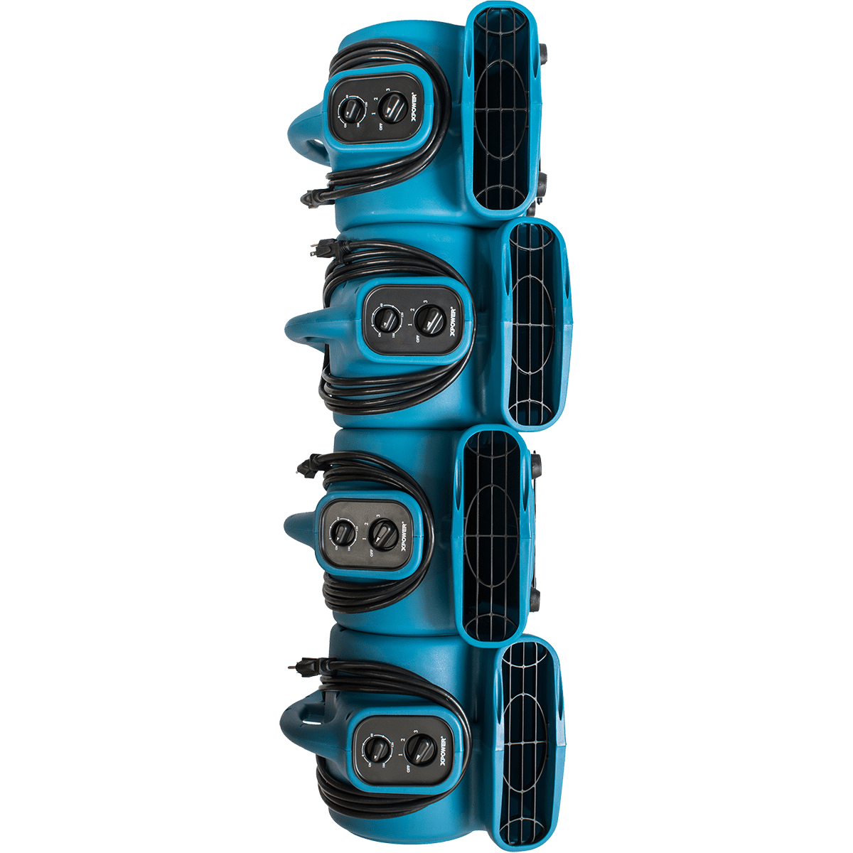 XPOWER 925 CFM Air Mover - Stack up to 4 units.