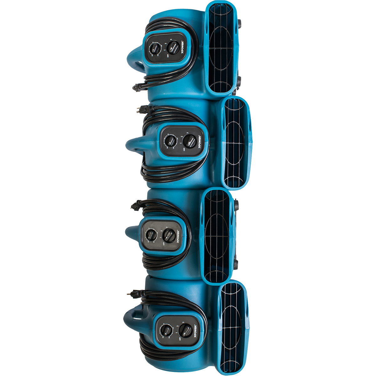 XPOWER 925 CFM Air Mover - Stack up to 4 units.