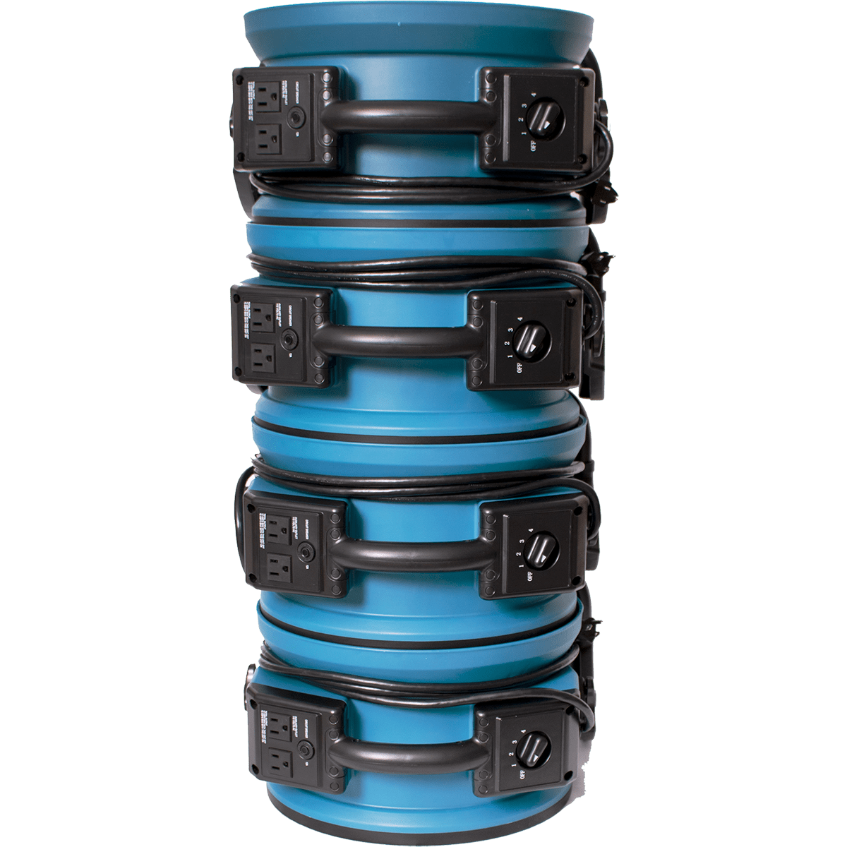 XPOWER 1300 CFM Industrial Axial Air Mover - Stackable