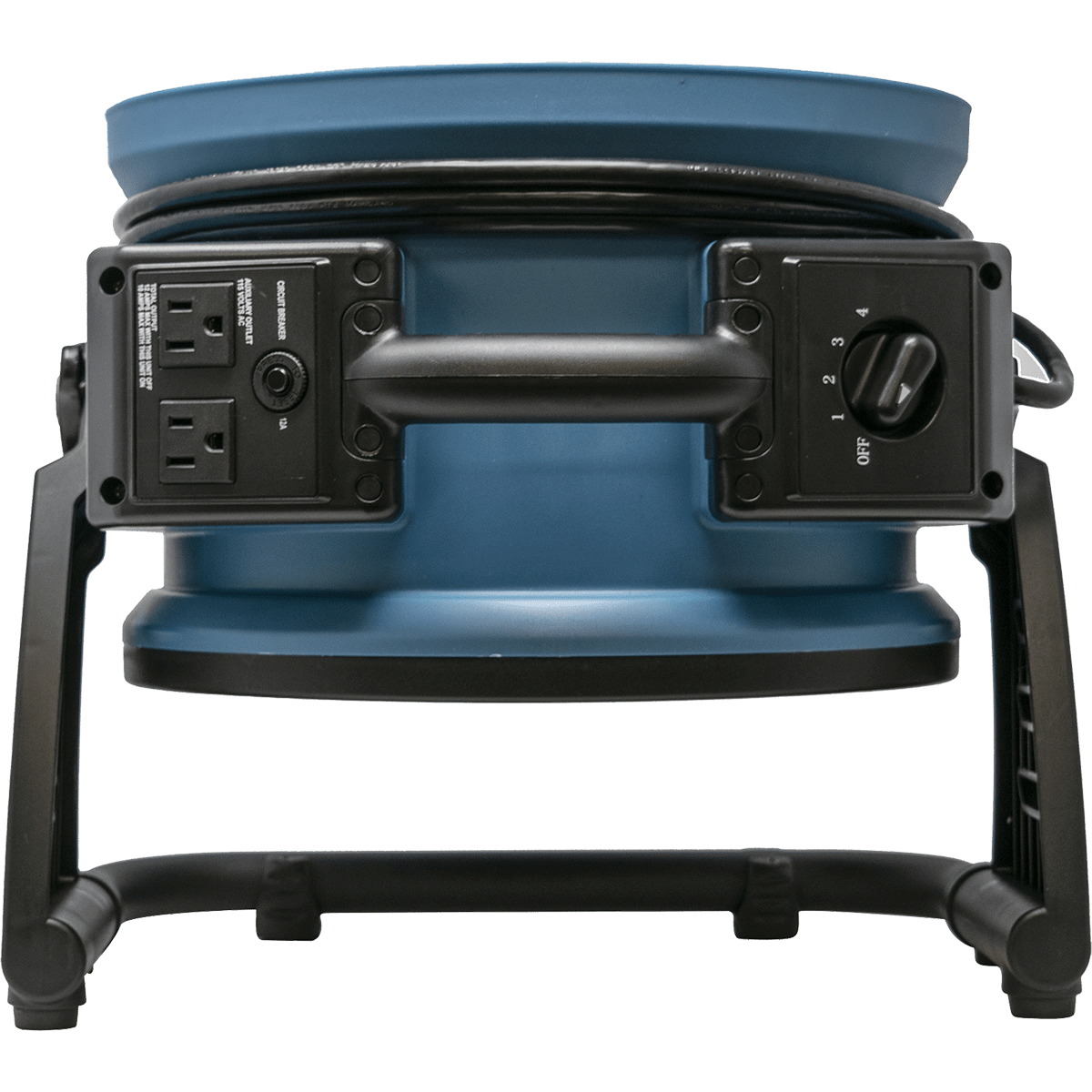 XPOWER 1300 CFM Industrial Axial Air Mover - Top