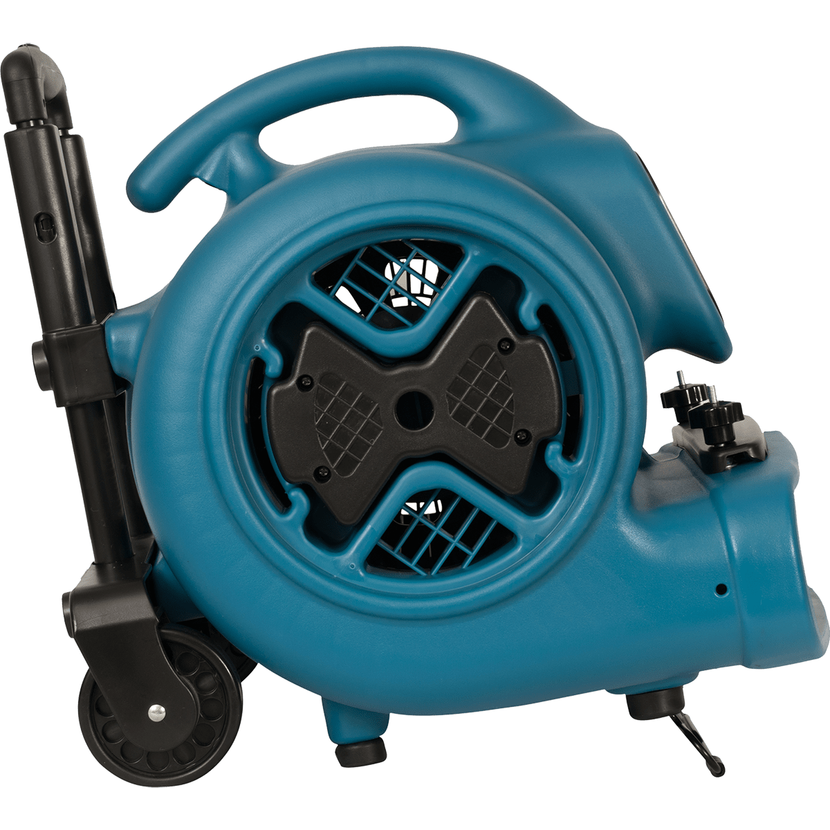 XPOWER 1/2 HP 2800 CFM 3-Speed Air Circulator w/Telescopic Handle & Wheels - 20 Degree Tilt