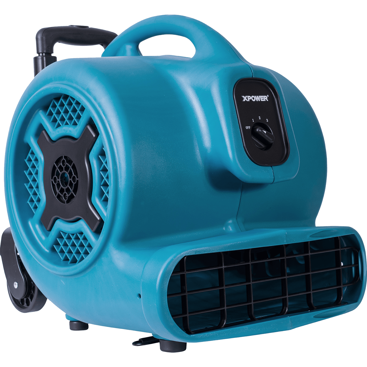 XPOWER 3/4 HP 3200 CFM 3-Speed Air Mover w/Telescopic Handle