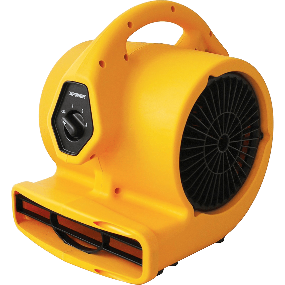 XPOWER 700 CFM Compact Air Mover P-130A - angle