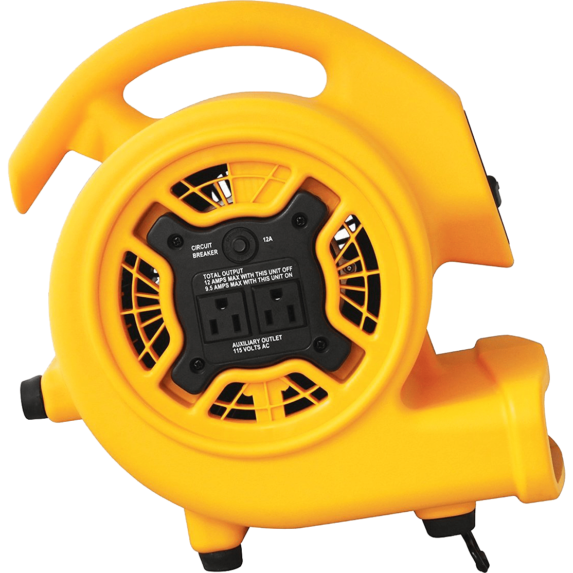 XPOWER 700 CFM Compact Air Mover P-130A - side