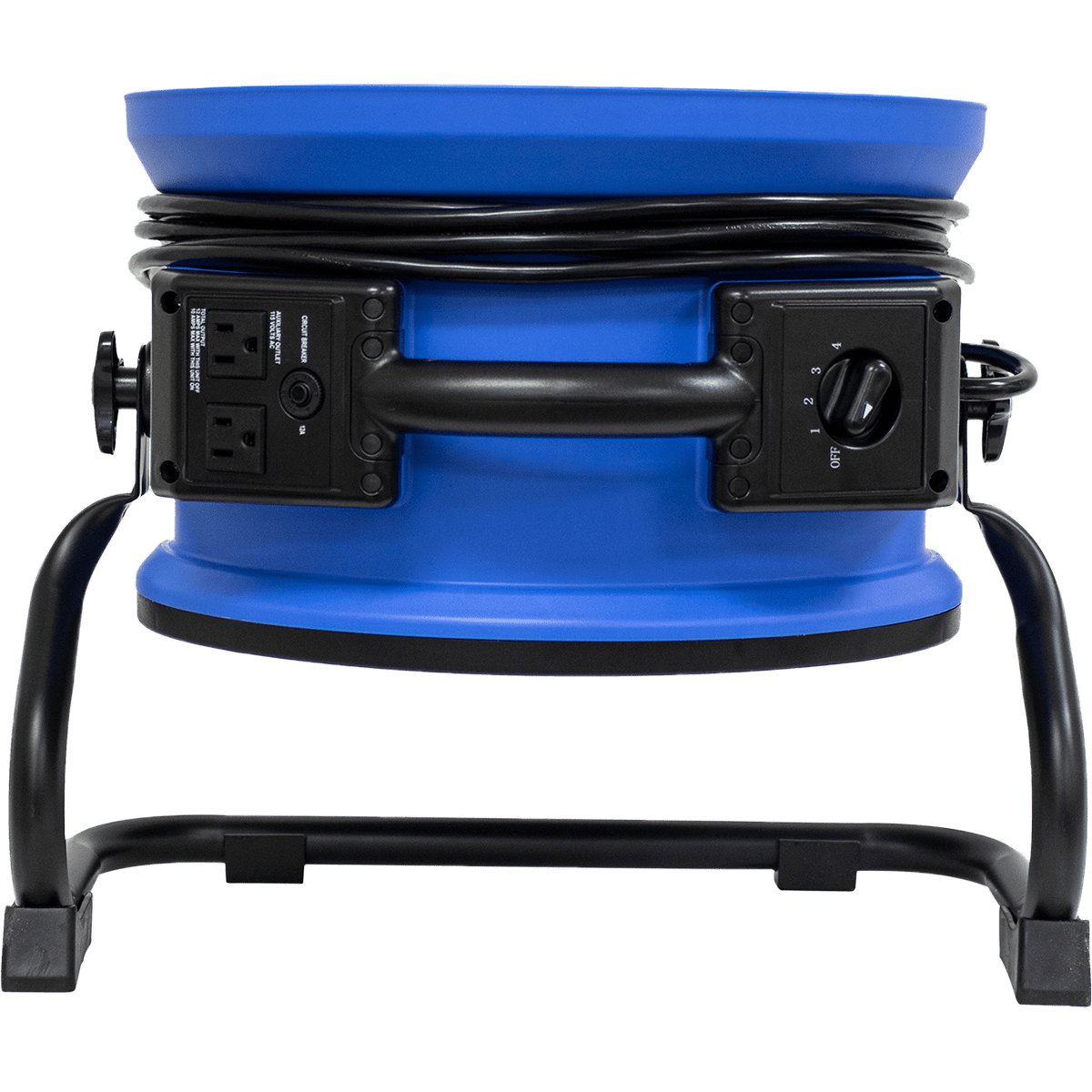 XPOWER P-39AR 2100 CFM 4-Speed 14-In. Axial Air Mover - Controls