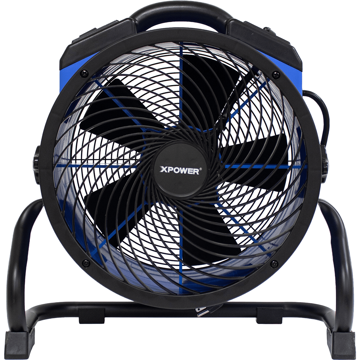 XPOWER P-39AR 2100 CFM 4-Speed 14-In. Axial Air Mover - Front