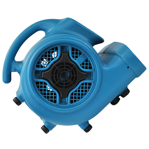 XPOWER P-400 Centrifugal Air Mover Blue - Angle 4