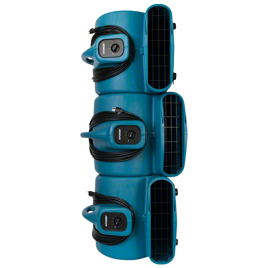 XPOWER 3/4 HP 3200 CFM Centrifugal Air Mover - Stackable