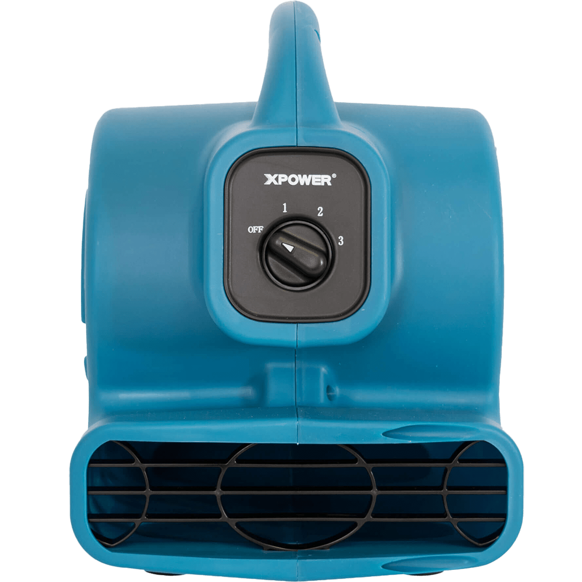 XPOWER P-80A 600 CFM Mini Mighty Air Mover - Blue - Front