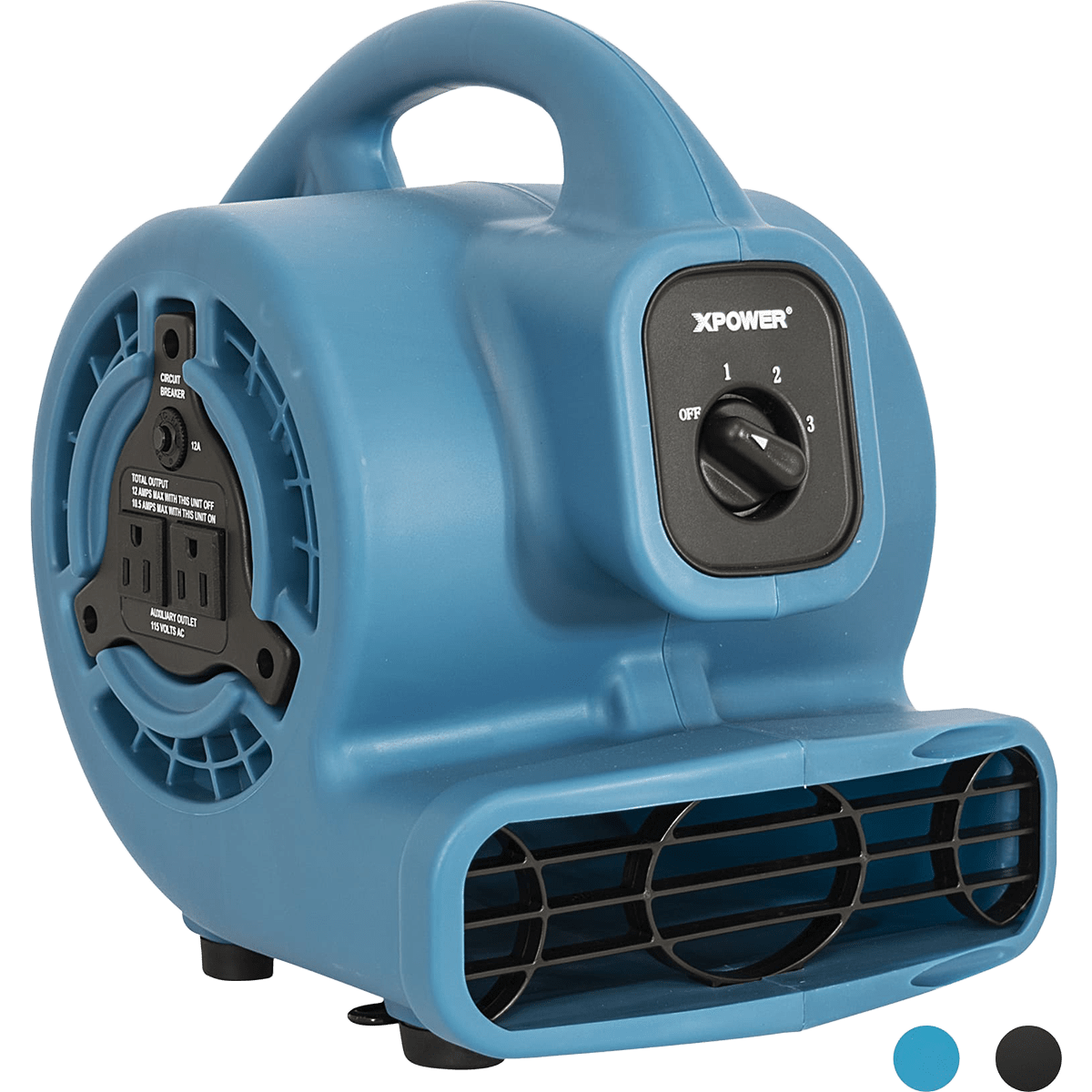 XPOWER P-80A 600 CFM Mini Mighty Air Mover - Main