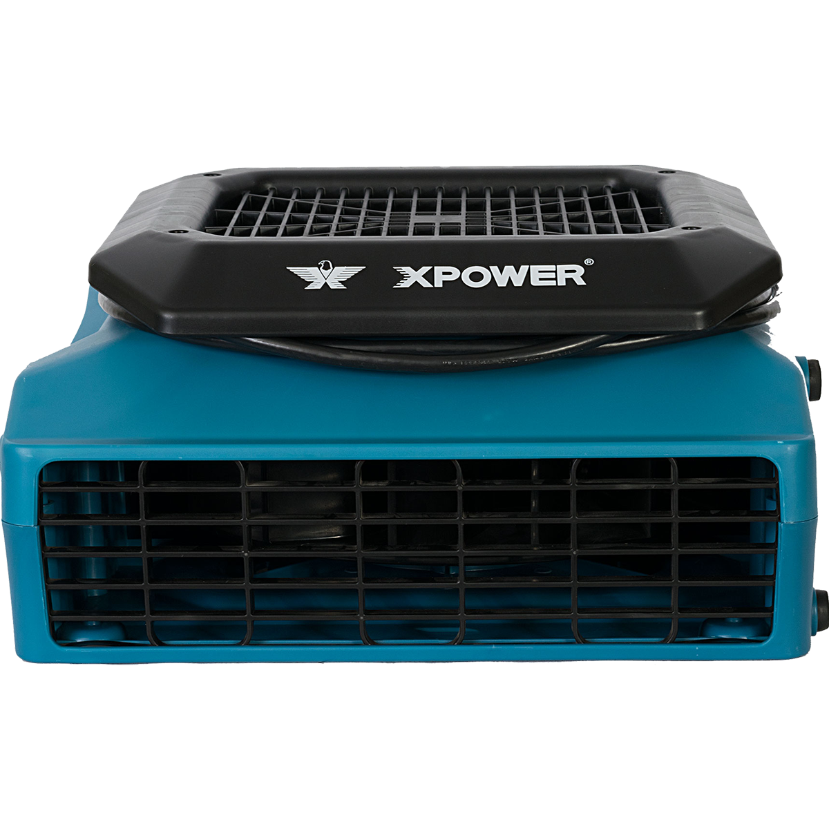XPOWER 1/3 HP 1050 CFM 3-Speed Low Profile Air Mover - Front View